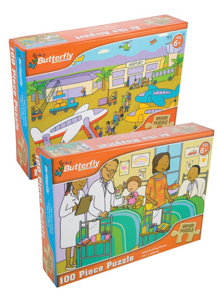100 PIECE WOODEN PUZZLE #PUZZ011