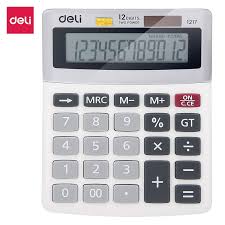 DELI 12 DIGIT CALCULATOR #1217