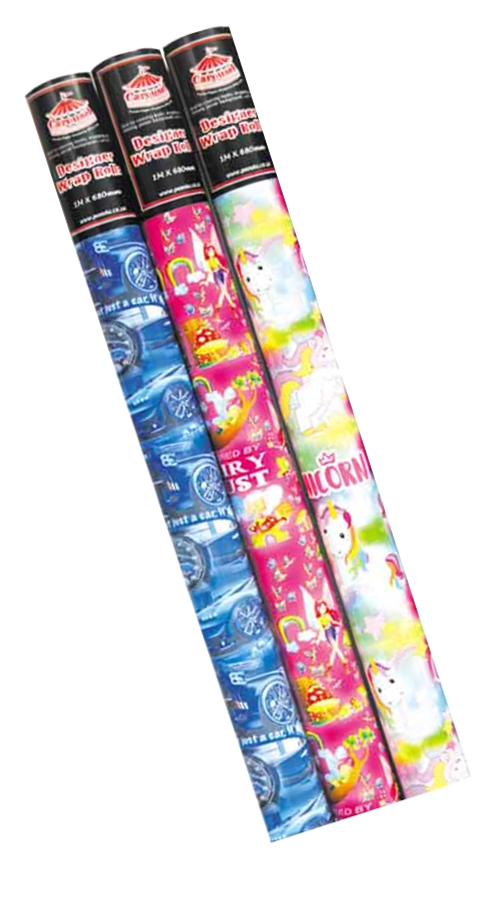 DESIGNER GIFT WRAP CAROUSEL 1MX680MM EB2