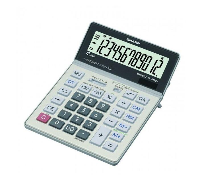 SHARP CALCULATOR 12 DIGIT EL2128V