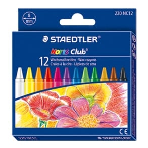 STAEDTLER CRAYONS WAX 220 NC12 12'S