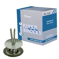 PAPER BINDERS - 643-19mm