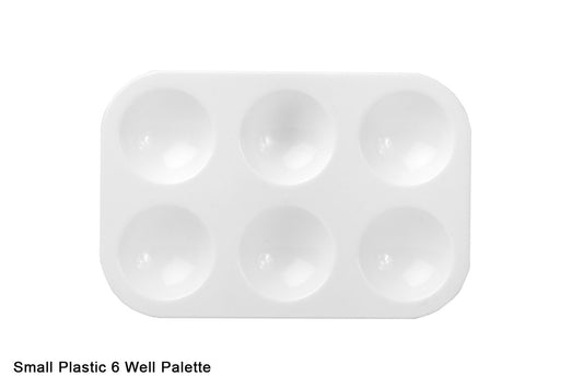 DALA PLASTIC PALETTES - 6 WELL SMALL
