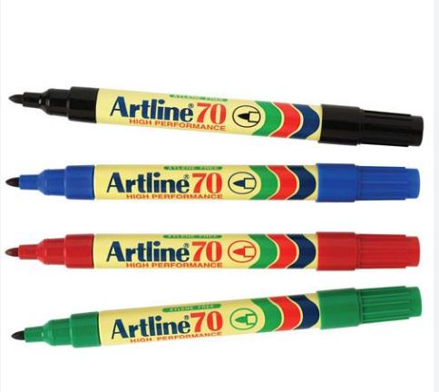 ARTLINE 70 PERMANENT MARKERS
