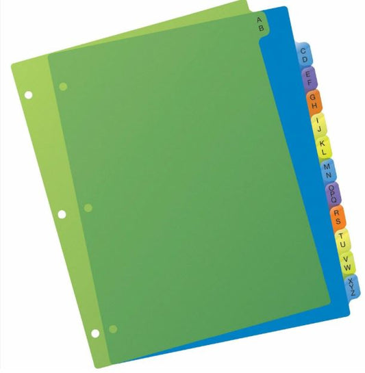 *ESTRICKS* A-Z 20POS PVC DIVIDERS #EDIV-