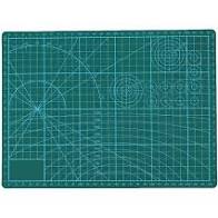 A2 CUTTING MAT 600X450X3MM GREEN