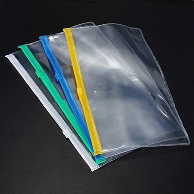 *ESTRICKS* A4 BOOK BAGS WITH PLASTIC ZIP