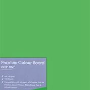 A4 PROJECT BOARD BRIGHT GREEN 100's