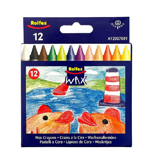 CRAYONS WAX A12 ROLFES