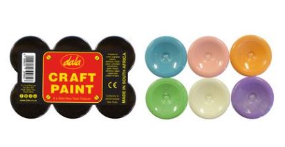 DALA CRAFT PAINT 6X50ml PASTEL