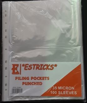 *ESTRICKS* 35MICRON FILING POCKETS 100'S