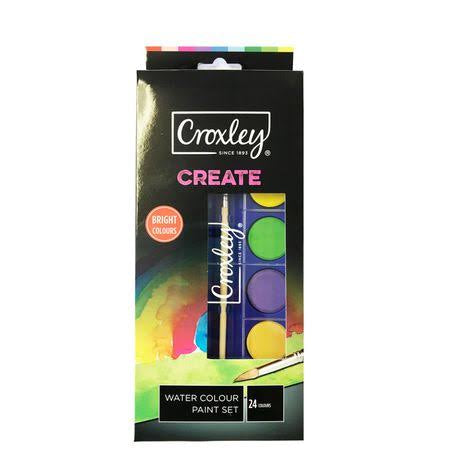 WATERCOLOUR PAINT CROXLEY 24'S #PAI2324
