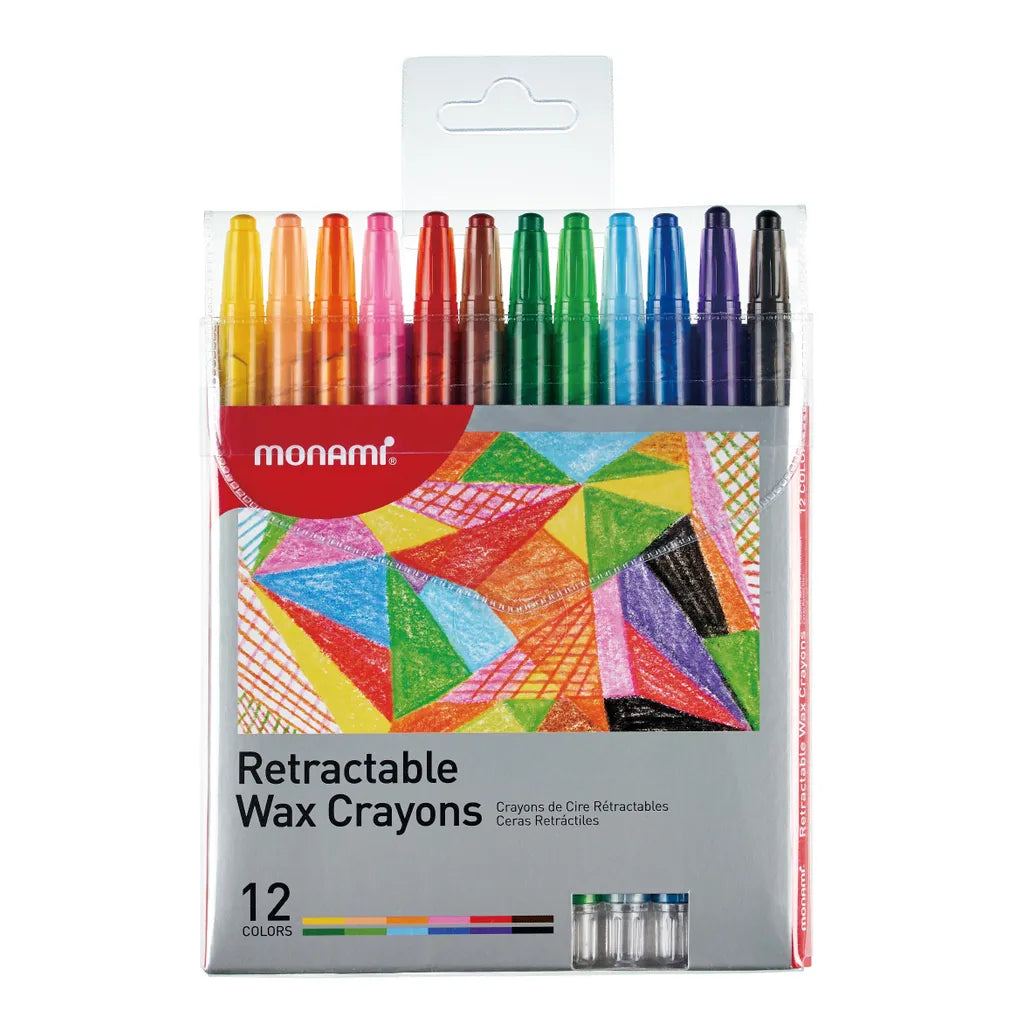 MONAMI WAX RETRACTABLES 12'S