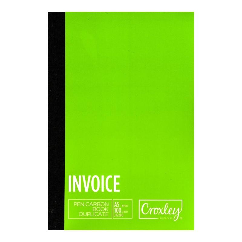 A5 INVOICE DUPLICATE JD22BO