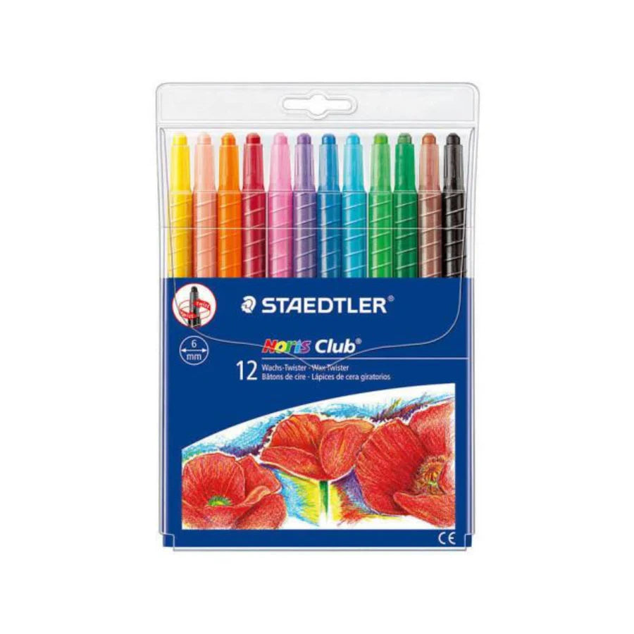 STAEDTLER WAX RETRAC(TWISTERS) #221NWP12