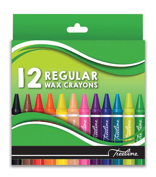 WAX CRAYONS TREELINE 12'S