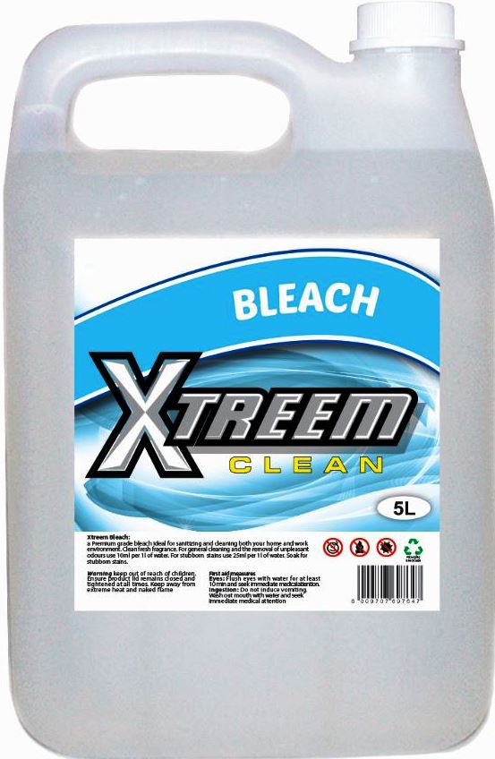 XTREEM CLEAN BLEACH 5LITRE