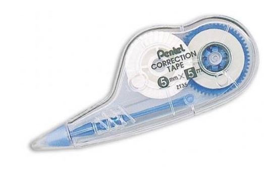 PENTEL 5MM*5M CORRECTION TAPE #ZT35-W