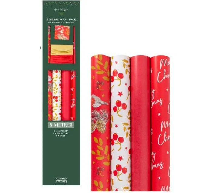 GIFT WRAP CHRISTM 5'S-760MM X 2M PREMIUM