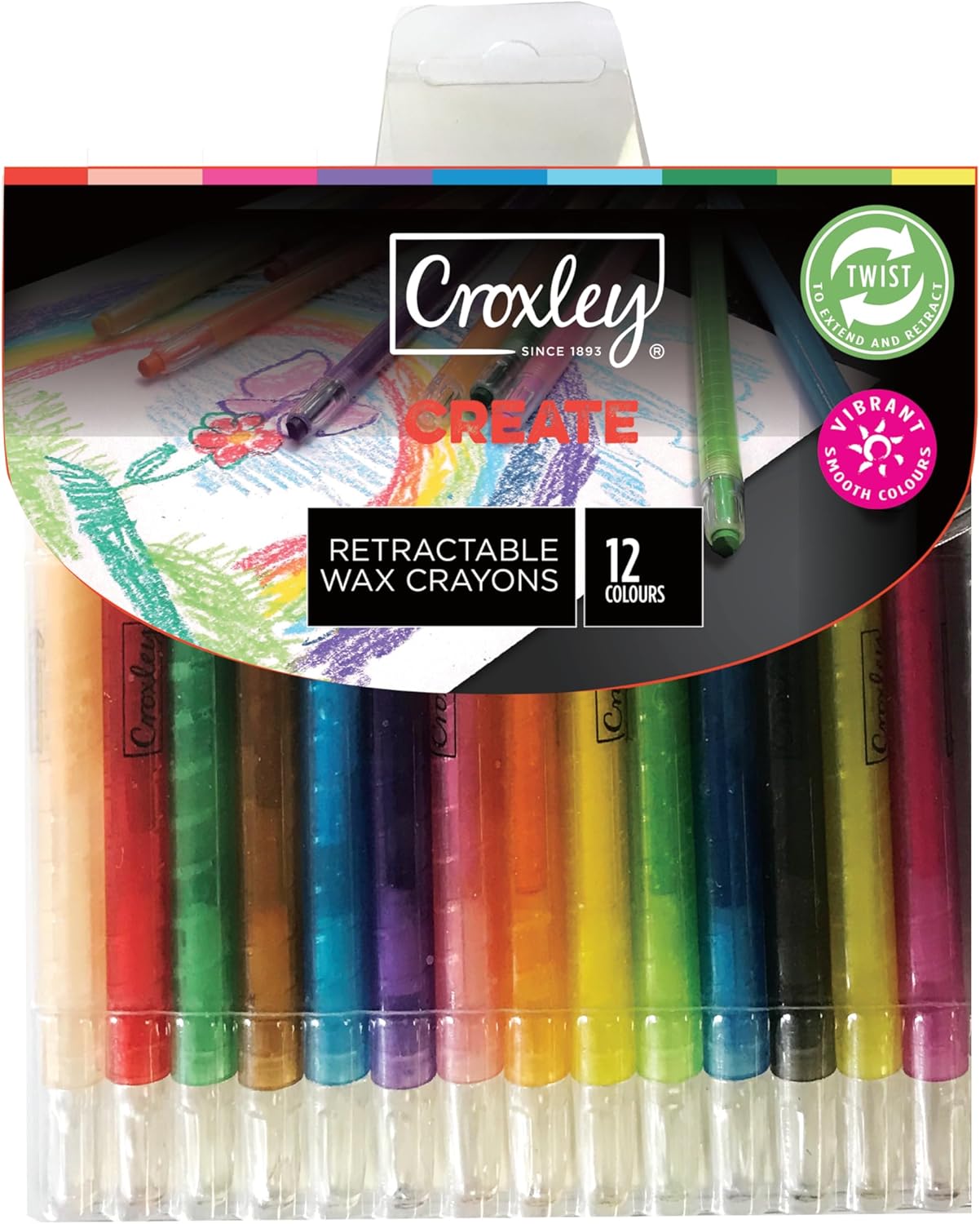 CROXLEY RETRACTABLE WAX 12'S #CRA1912