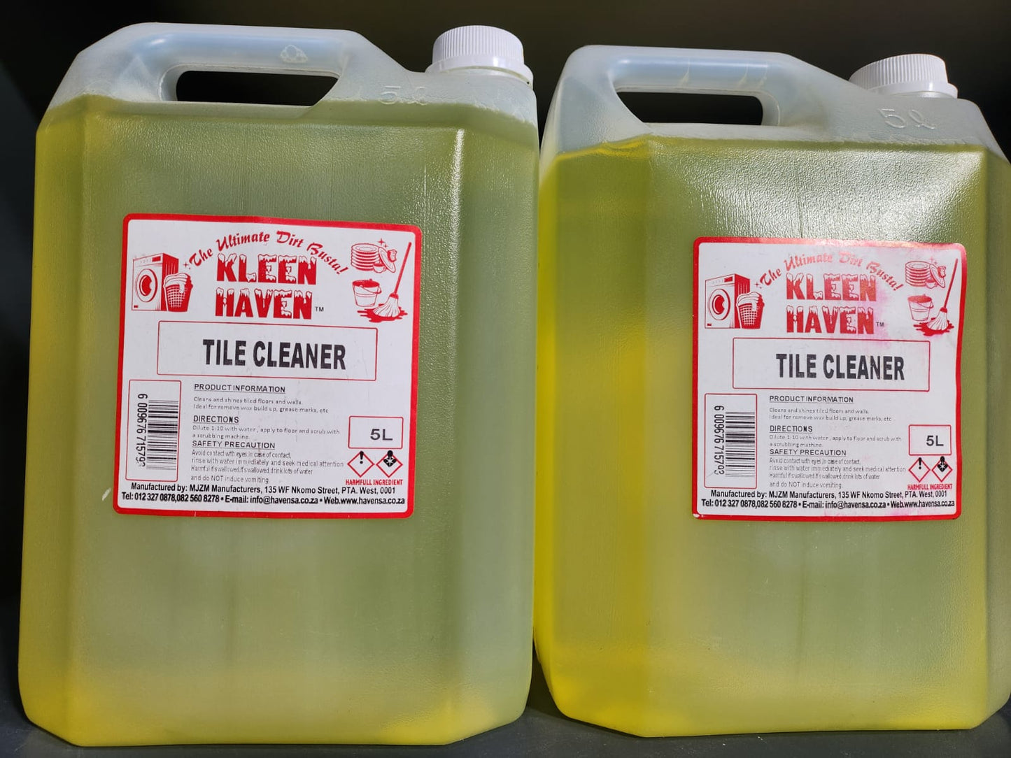 TILE CLEANER 5L "KLEEN HAVEN"