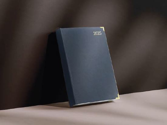 A4 2025 EXECUTIVE DIARY - BLACK