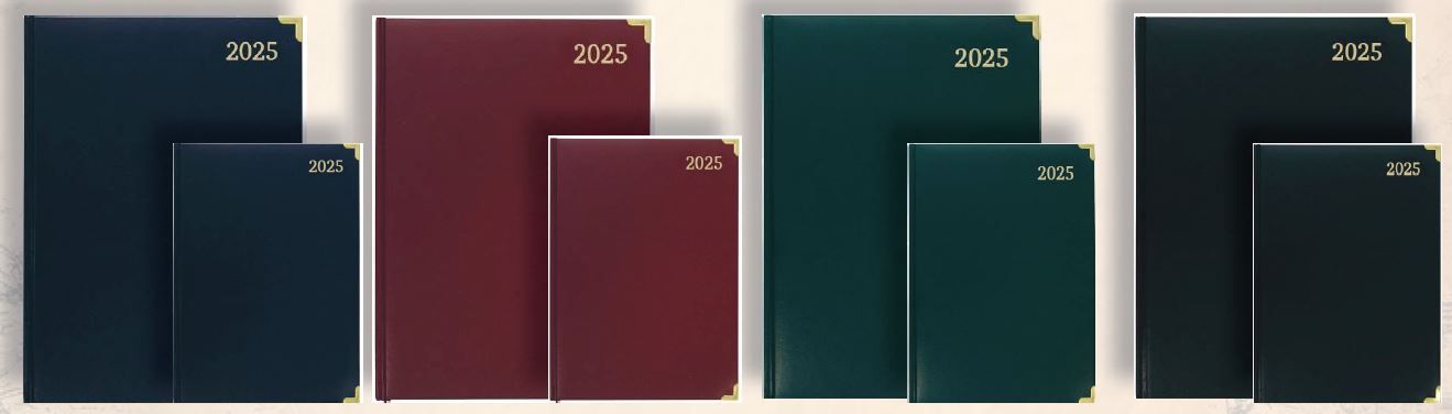 A4 2025 EXECUTIVE DIARY - BLACK