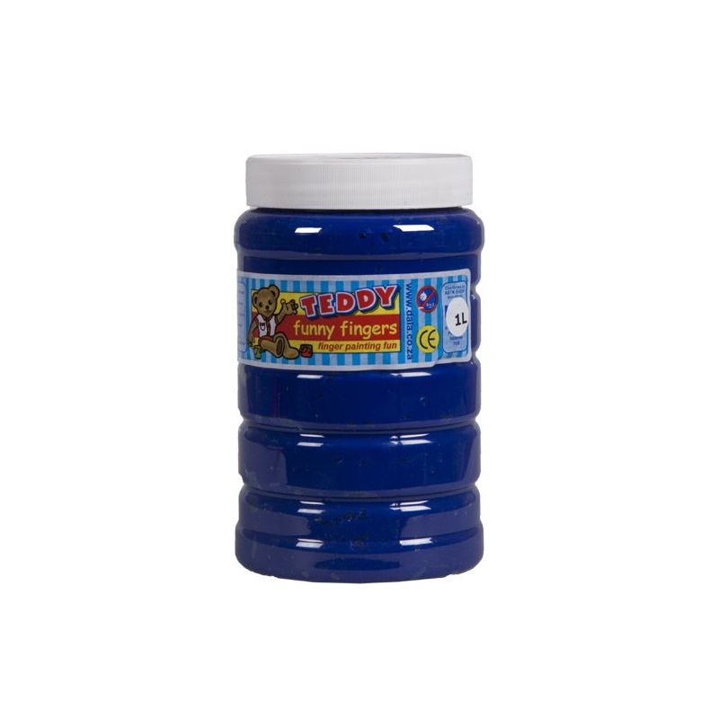 DALA TEDDY FINGER PAINT 1L BLUE