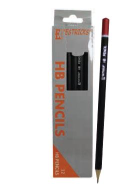 *ESTRICKS* HB PENCILS *BOX OF 12*