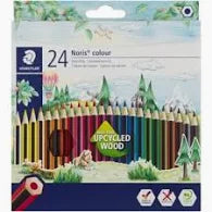 STAEDTLER PENCIL COLOURS 24'S LONG