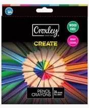 CROXLEY PENCIL COLOURS 24'S #PCL660