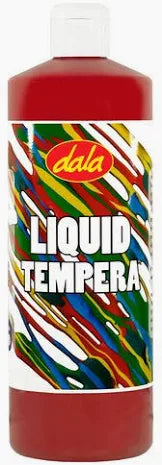 DALA LIQUID TEMPERA 500ML RED #1