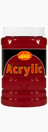 DALA ACRYLIC PAINT 1L DEEP RED #303