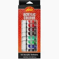 DALA ACRYLIC PAINT KIT 12x12ml