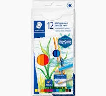 AQUARELLE COLOURS STAEDTLER 12'S