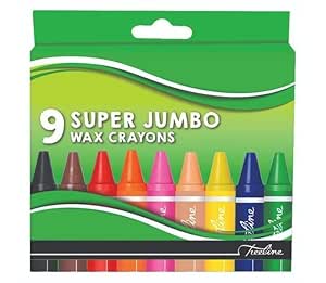 WAX CRAYONS C9 JUMBO T/LINE TWC9-SJ
