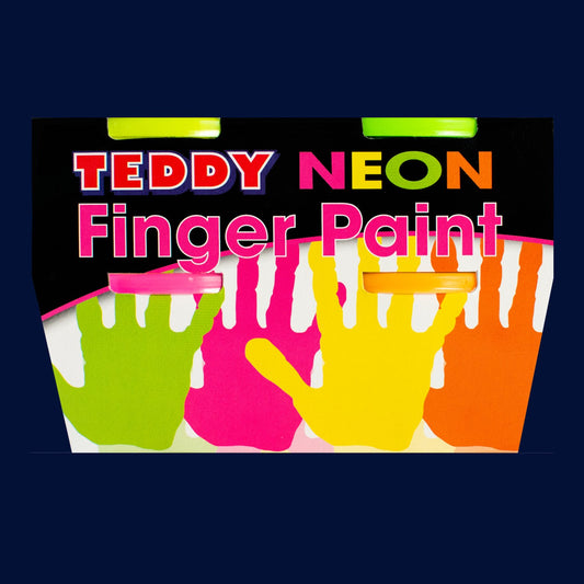 PAINT FINGER NEON DALA 4X100ML