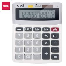 DELI 12 DIGIT CALCULATOR #1217