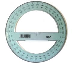 TECHNICAL DRAWING 15CM PROTRACTOR 360 DEGREE