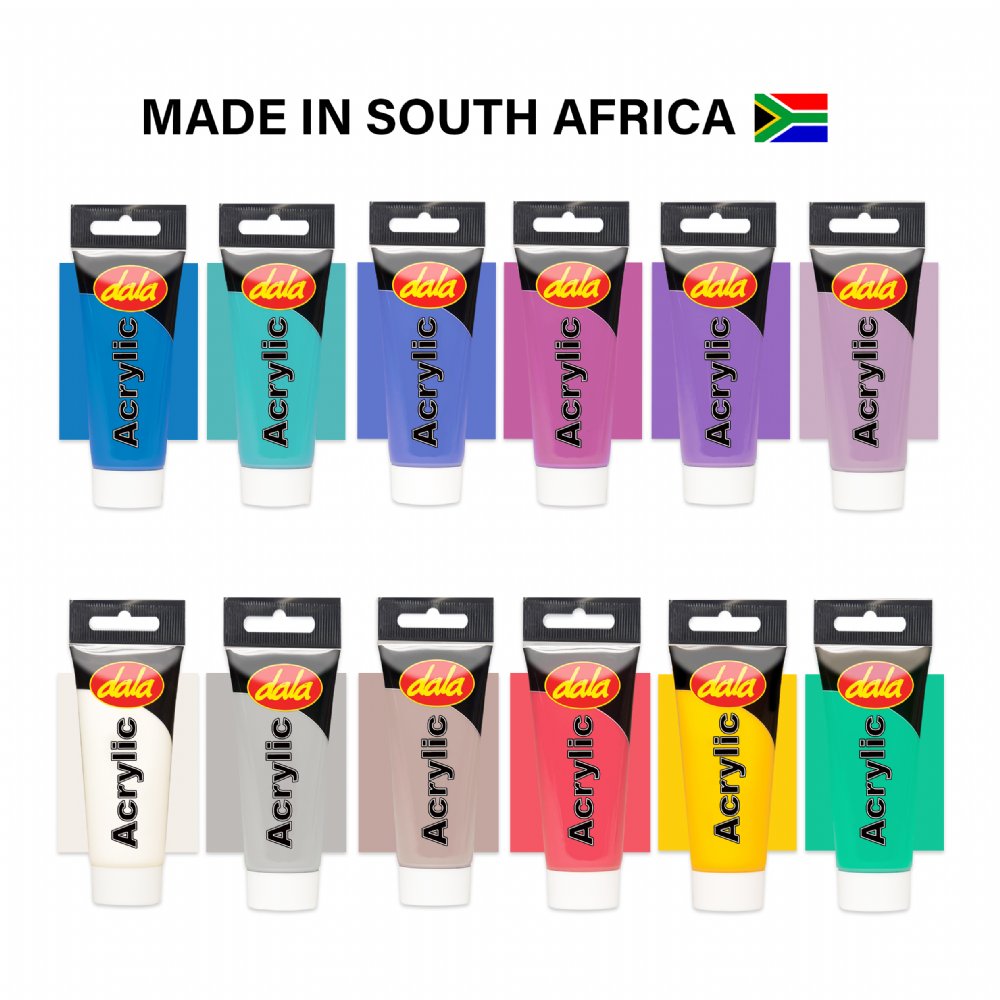 DALA ACRYLIC PAINT 75ML TUBE VGREEN #602