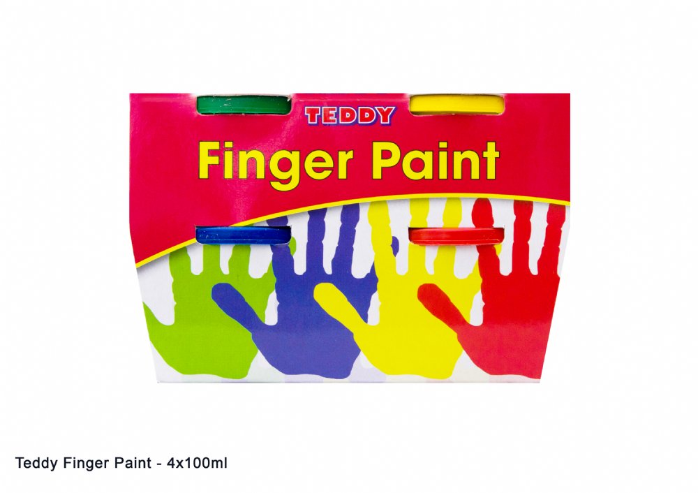 DALA FINGER PAINT 4X100ML KIT