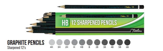 TREELINE 6B PENCILS #TP-6B