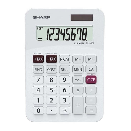 SHARP CALCULATOR EL330 8 DIGIT