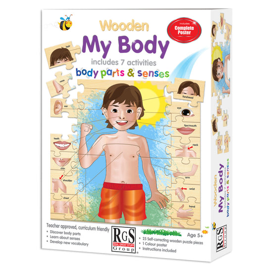 RGS EDUCATIONAL GAME MY BODY #RGS 5210