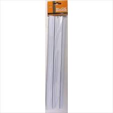 5MM SLIDE BINDERS PACK OF 10 - WHITE