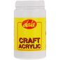 DALA CRAFT ACRYLIC PAINT 250ML TUBE WHIT