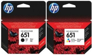 HP 651 INK CARTRIDGES