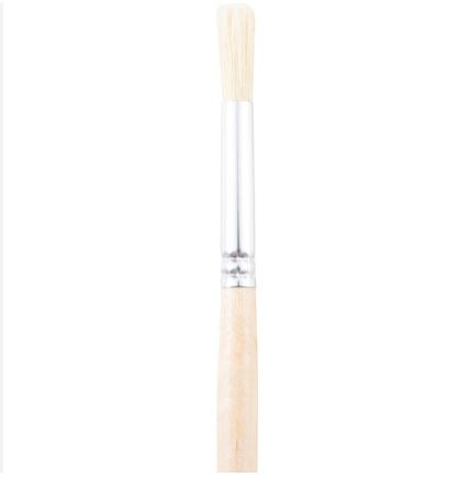 WOODEN HANDLE FLAT PAINT BRUSH - 6