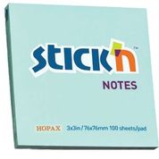 76X76 POST-IT NOTES PASTEL BLUE