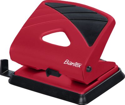 BANTEX 2 HOLE PUNCH 1.8MM RED B9306